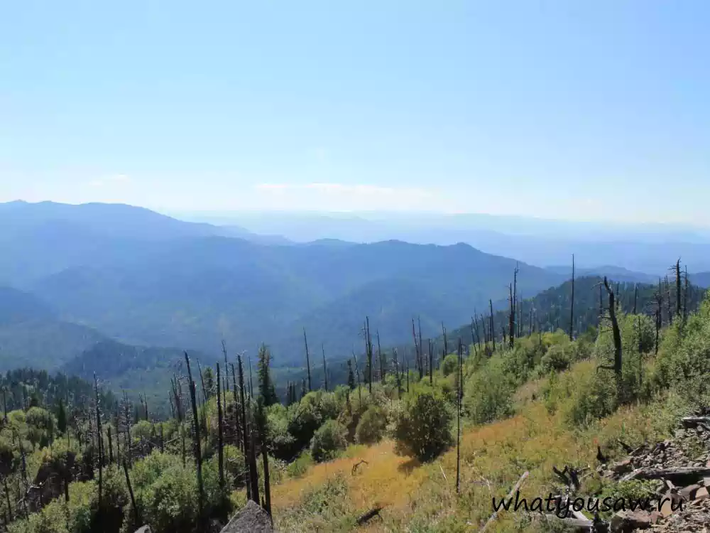 Вид на гору Пертуве