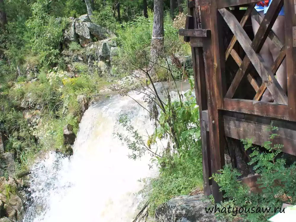 Вершина водопада